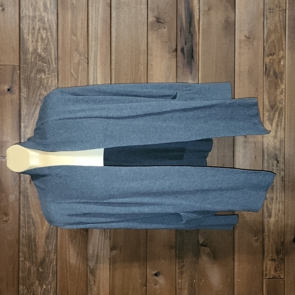 White Stag charcoal gray open cardigan​ - Picture 1 of 10